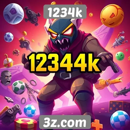 1234k oferece diversidade de jogos e experiências